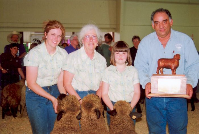 young flock w judge